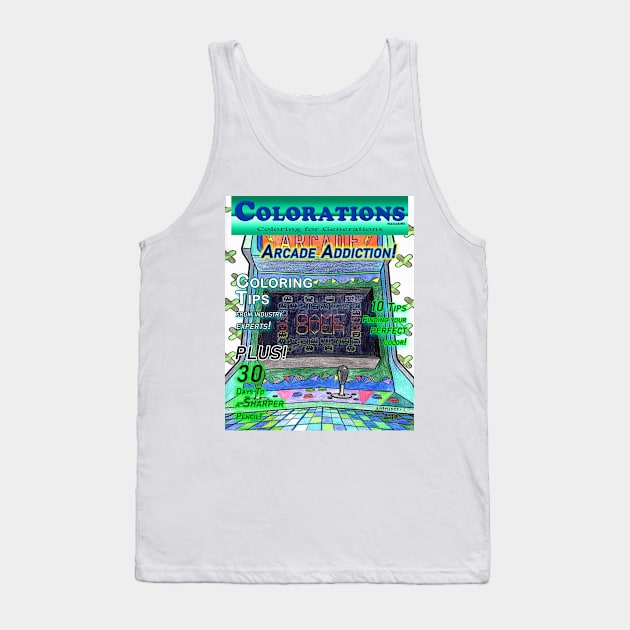 Arcade Addiction Tank Top by ajbruner77